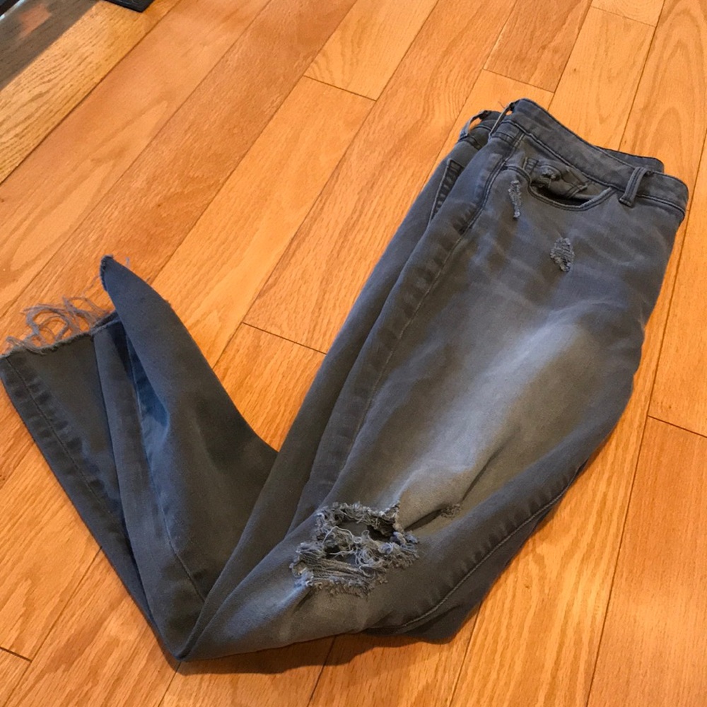 Treasure and Bond Grey Skinny Jeans